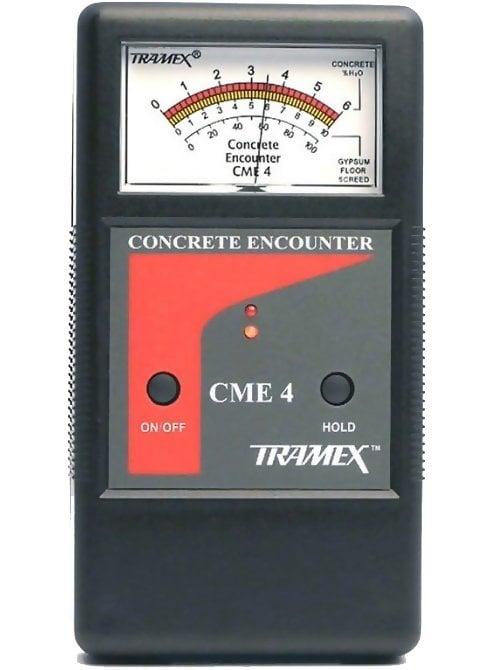 Tramex CME4 Concrete Moisture Meter Encounter