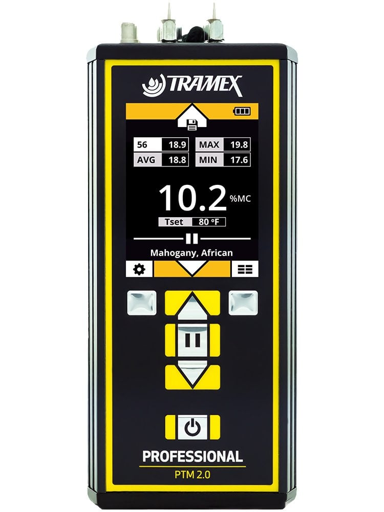 Tramex PTM2.0 Professional Pin Type Wood Moisture Meter